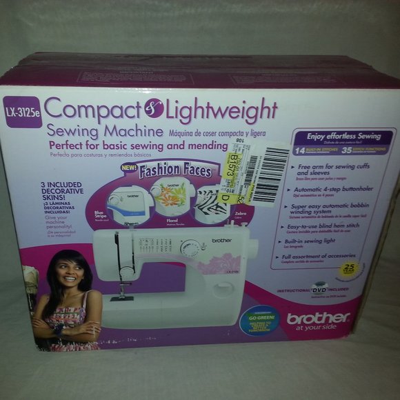 BROTHER Other - BROTHER Sewing Machine LX-3125 Portable 14 Stitch
